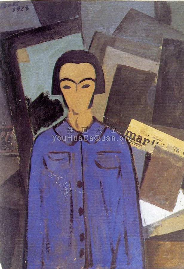 人文主义者的自画像 - 萨尔瓦多·达利